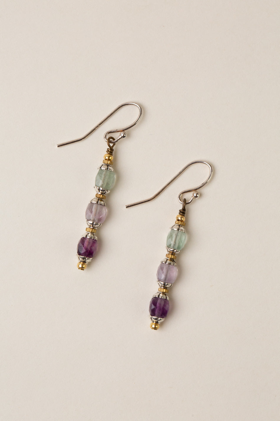 Aspire Flourite Simple Earrings