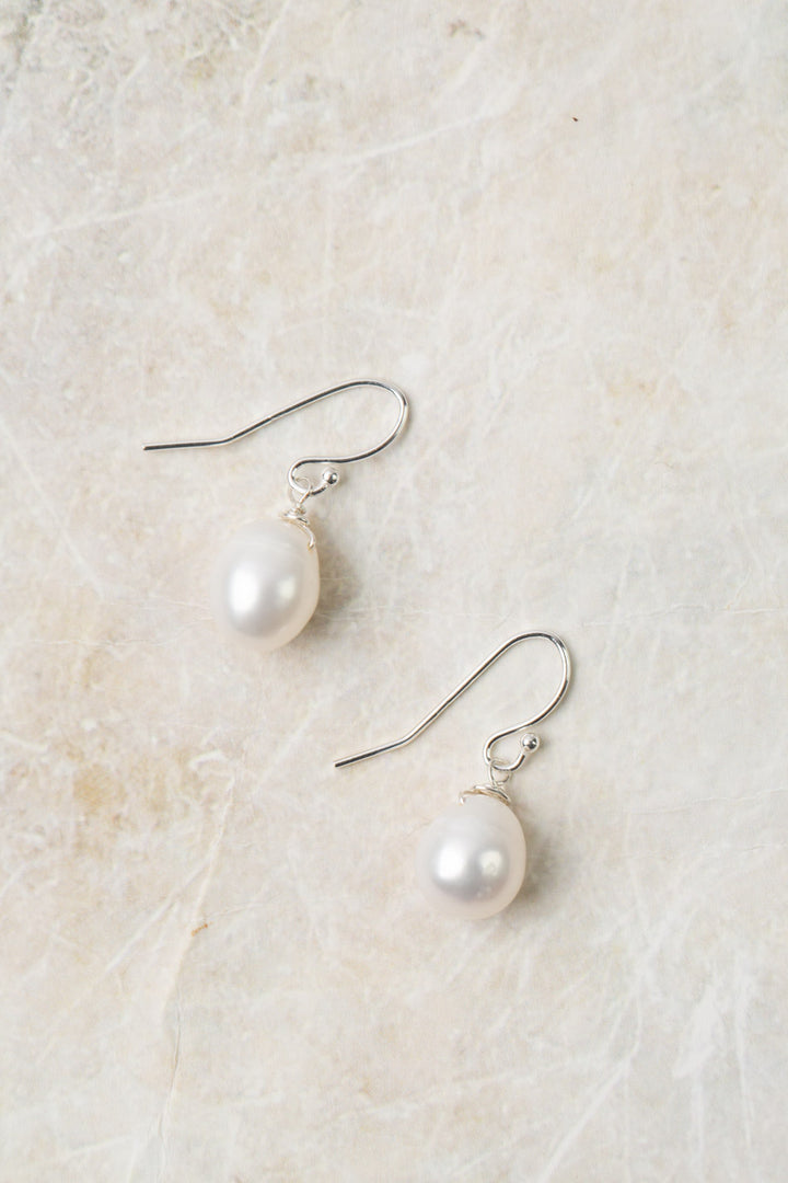 Birthstone June Freshwater Pearl Earrings