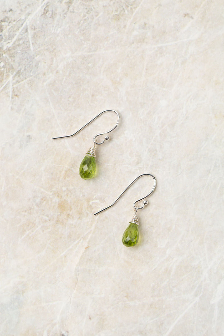 Birthstone August Peridot Earrings