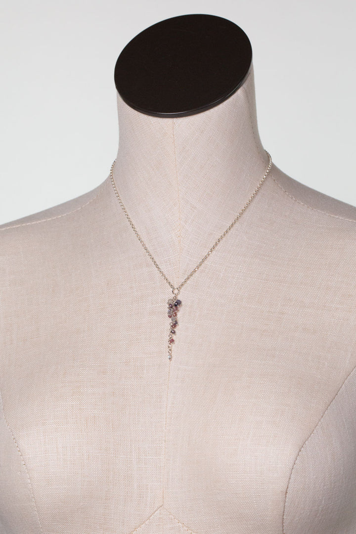 Celestial 16-18" Spinel Cluster Necklace