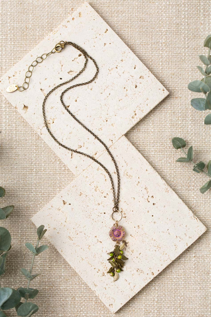 Czech Glass 16-18" Simple Necklace