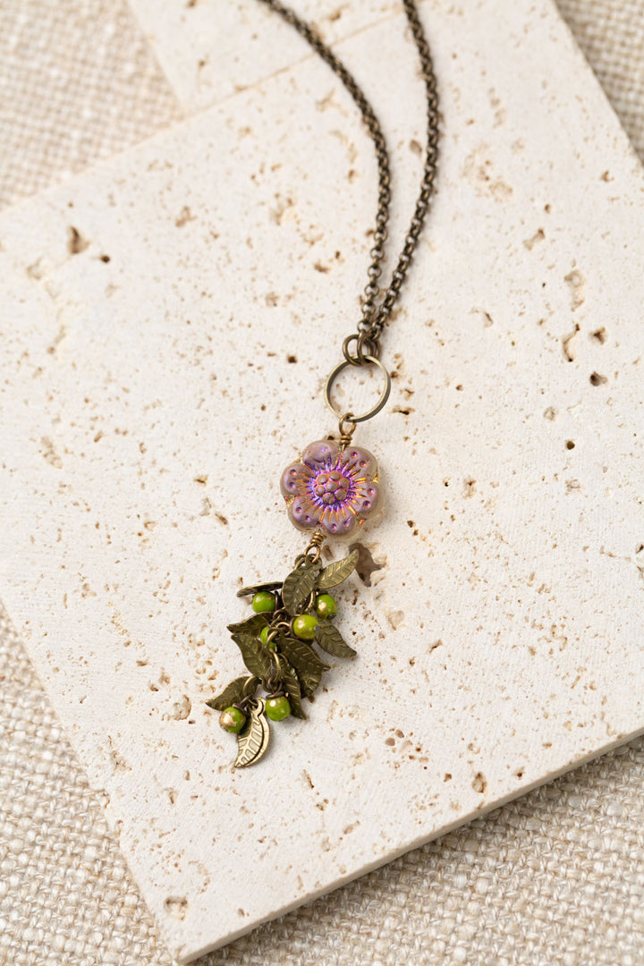 Czech Glass 16-18" Simple Necklace