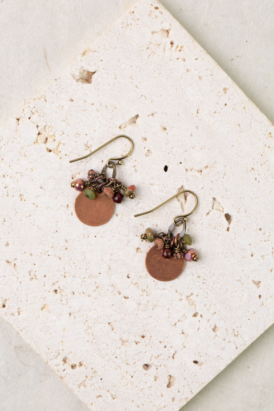 Dominion Unakite Dangle Earrings