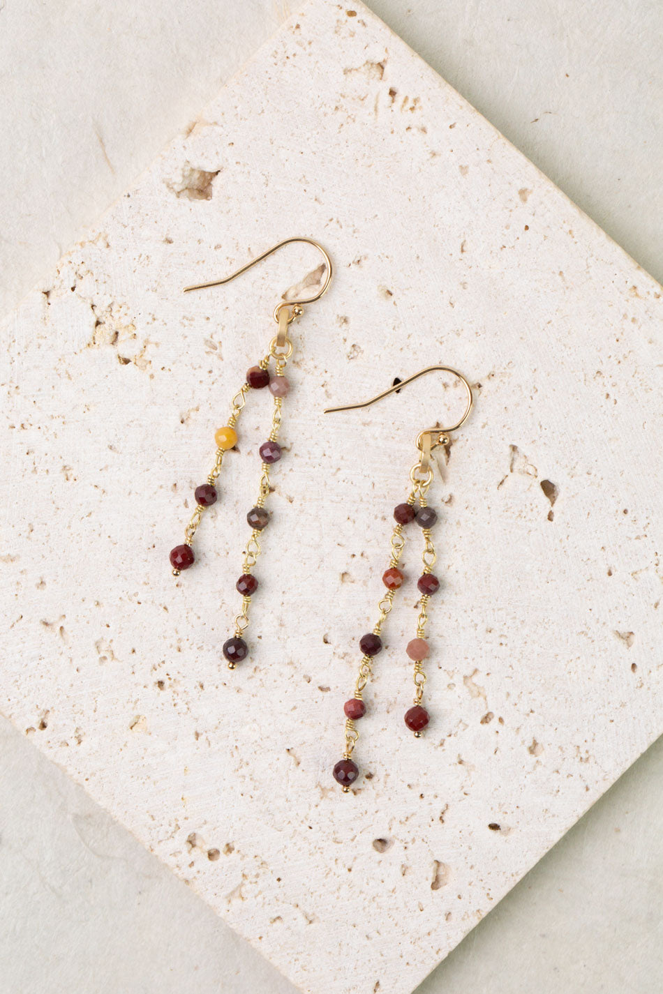 Dominion Mookaite Dangle Earrings