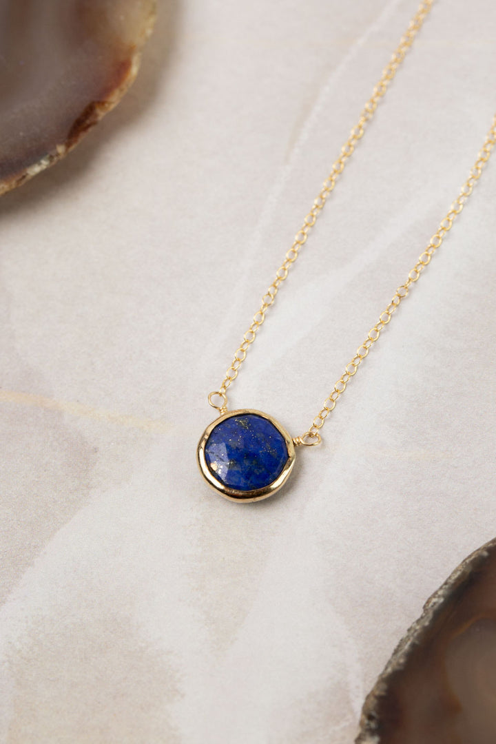 Favorites 16-18" Lapis Simple Necklace