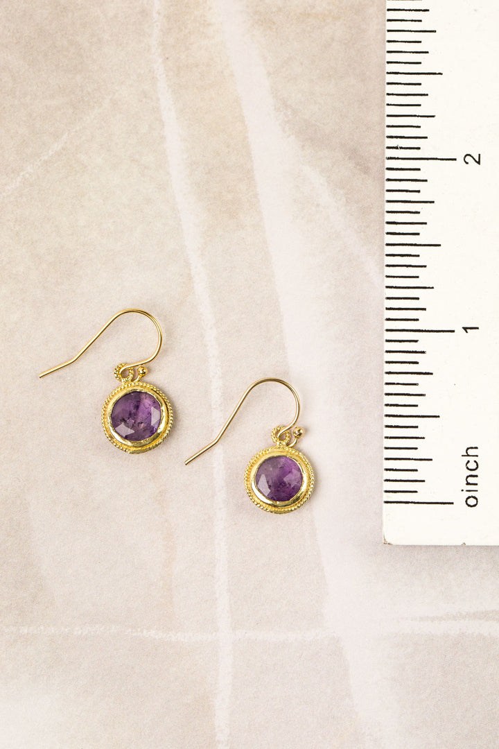 Limited Edition Amethyst Dangle Earrings