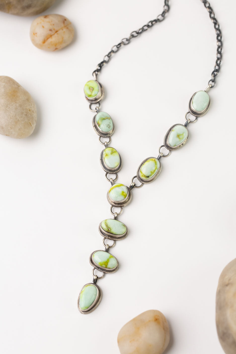 Betta Lee 17" Palomino Turquoise Statement Necklace