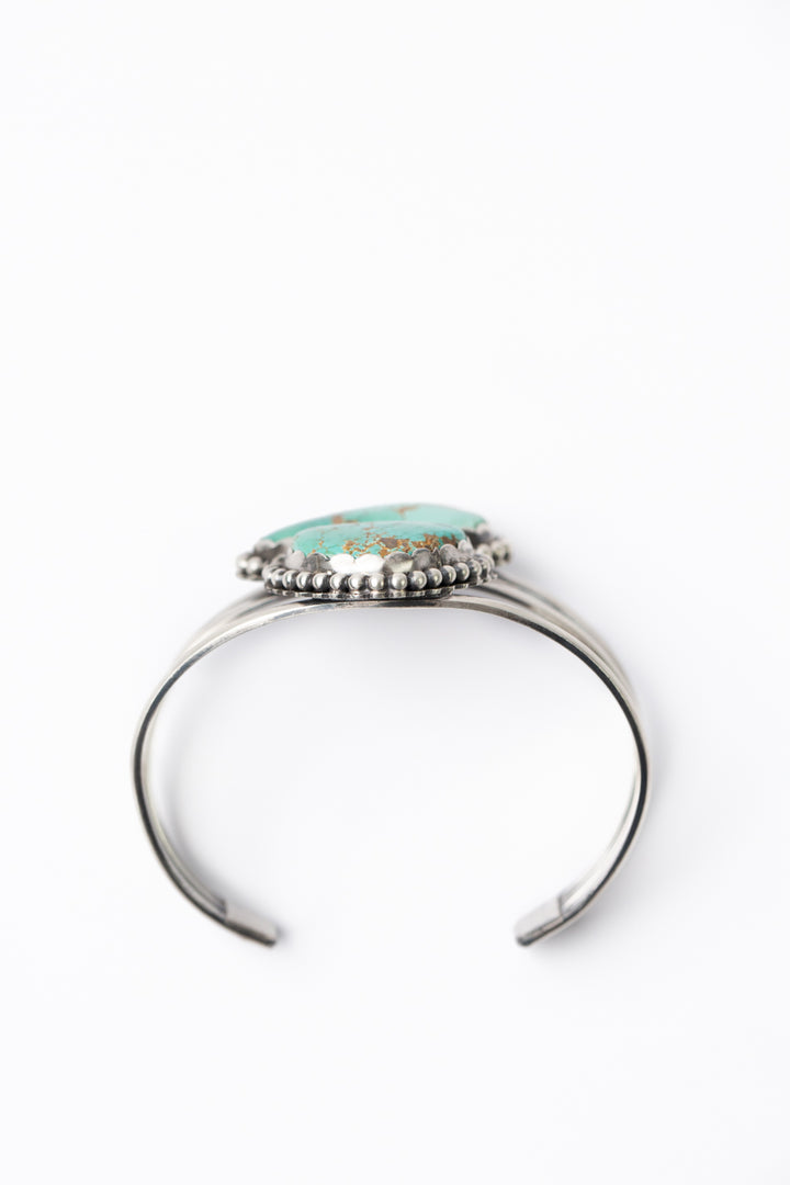 Dina Huntinghorse 5.5" Royston Turquoise Bracelet
