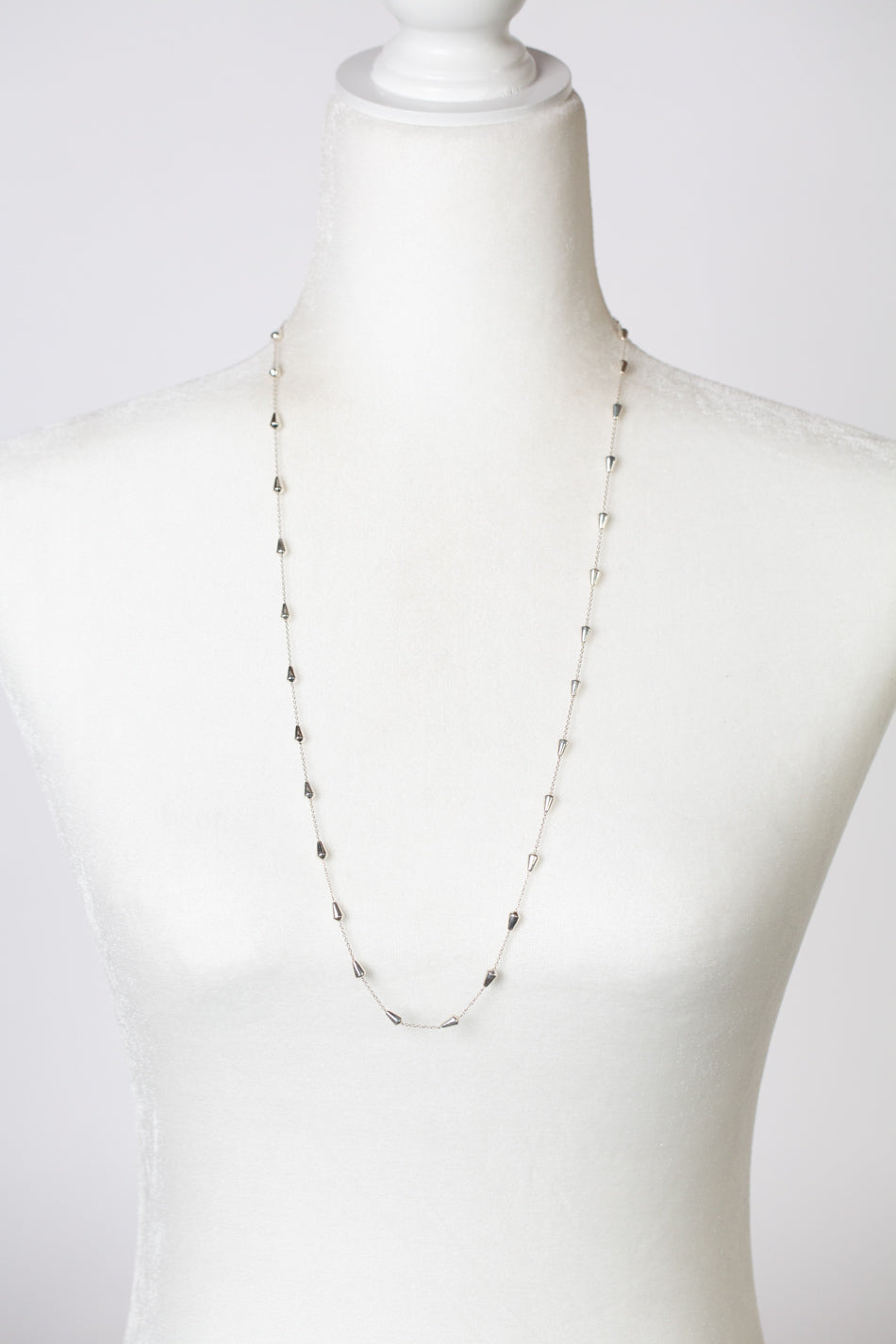 One Of A Kind 26.5-30.5" Sterling Silver Simple Necklace