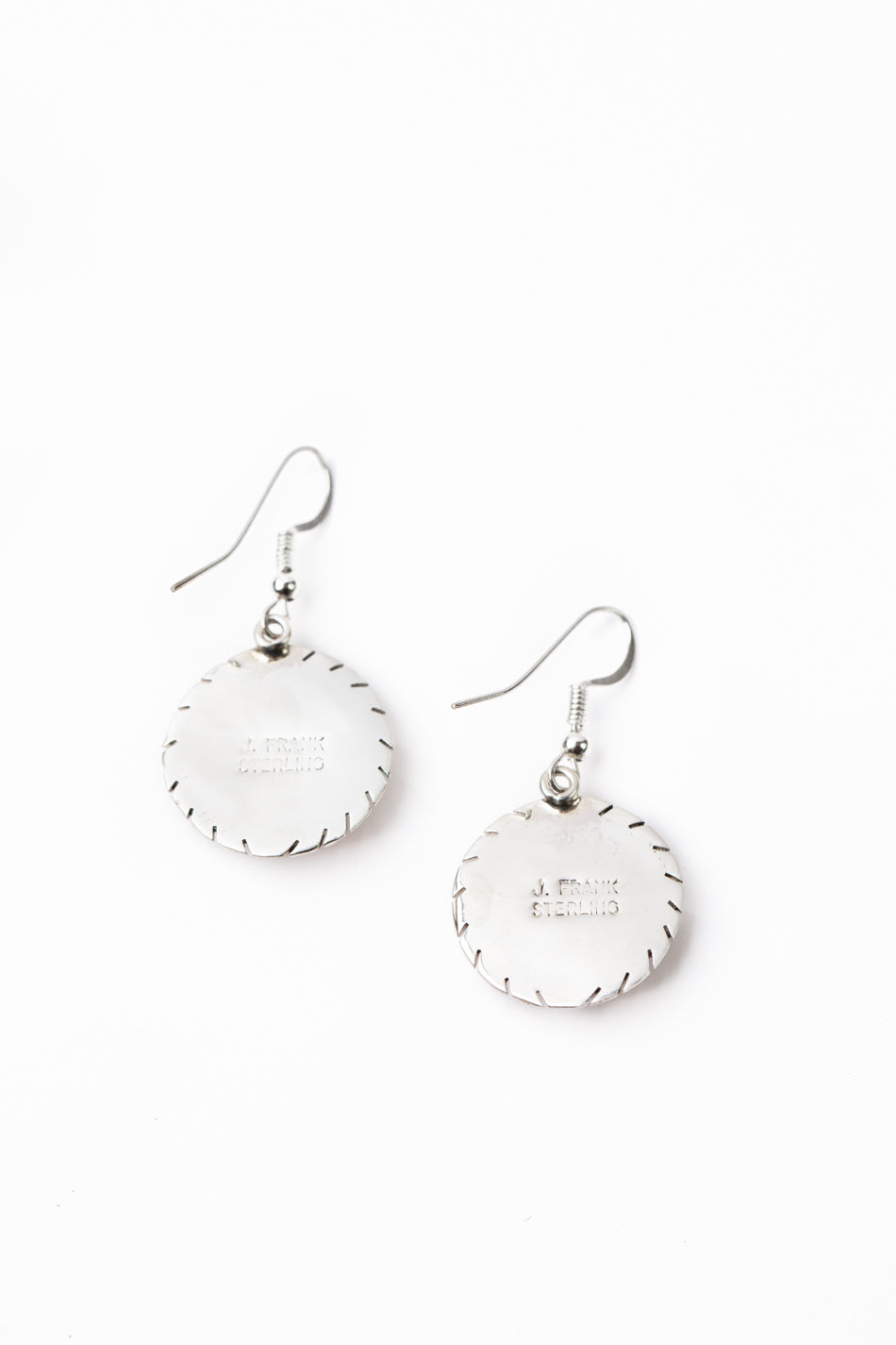 J. Frank Spiny Oyster Simple Earrings