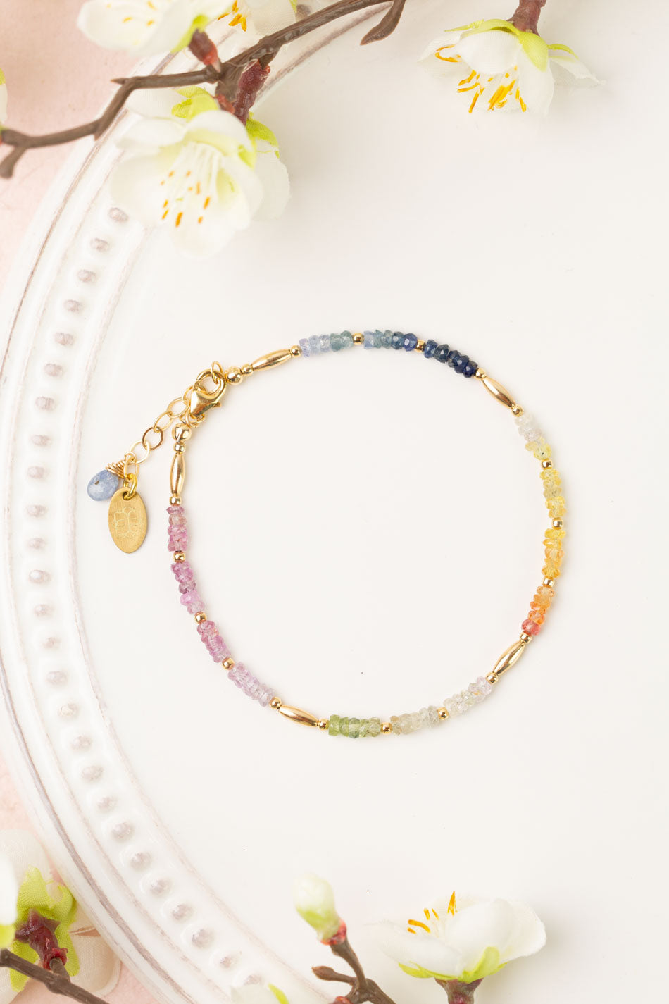 One Of A Kind 7.5-8.5" Sapphire Simple Bracelet