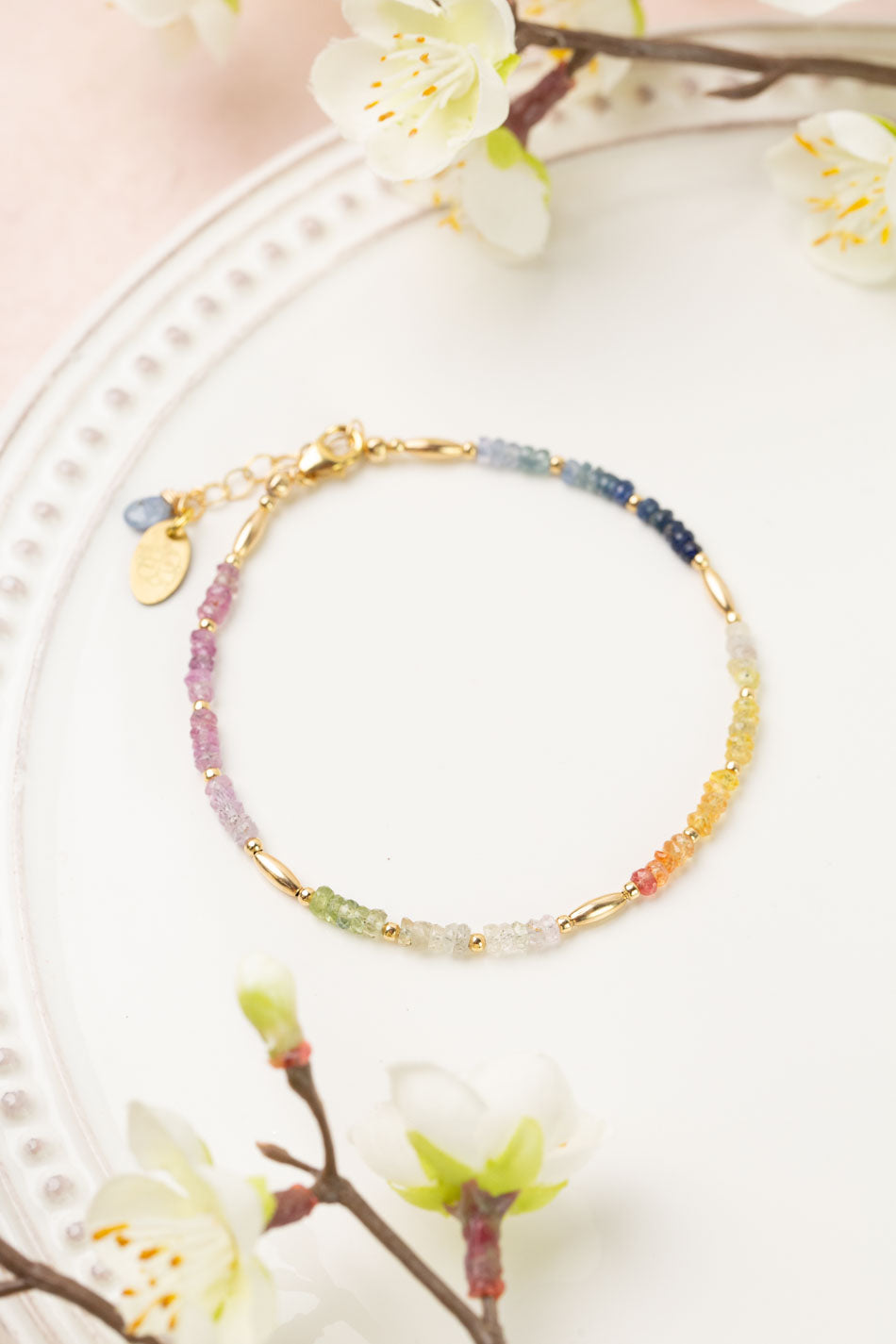 One Of A Kind 7.5-8.5" Sapphire Simple Bracelet