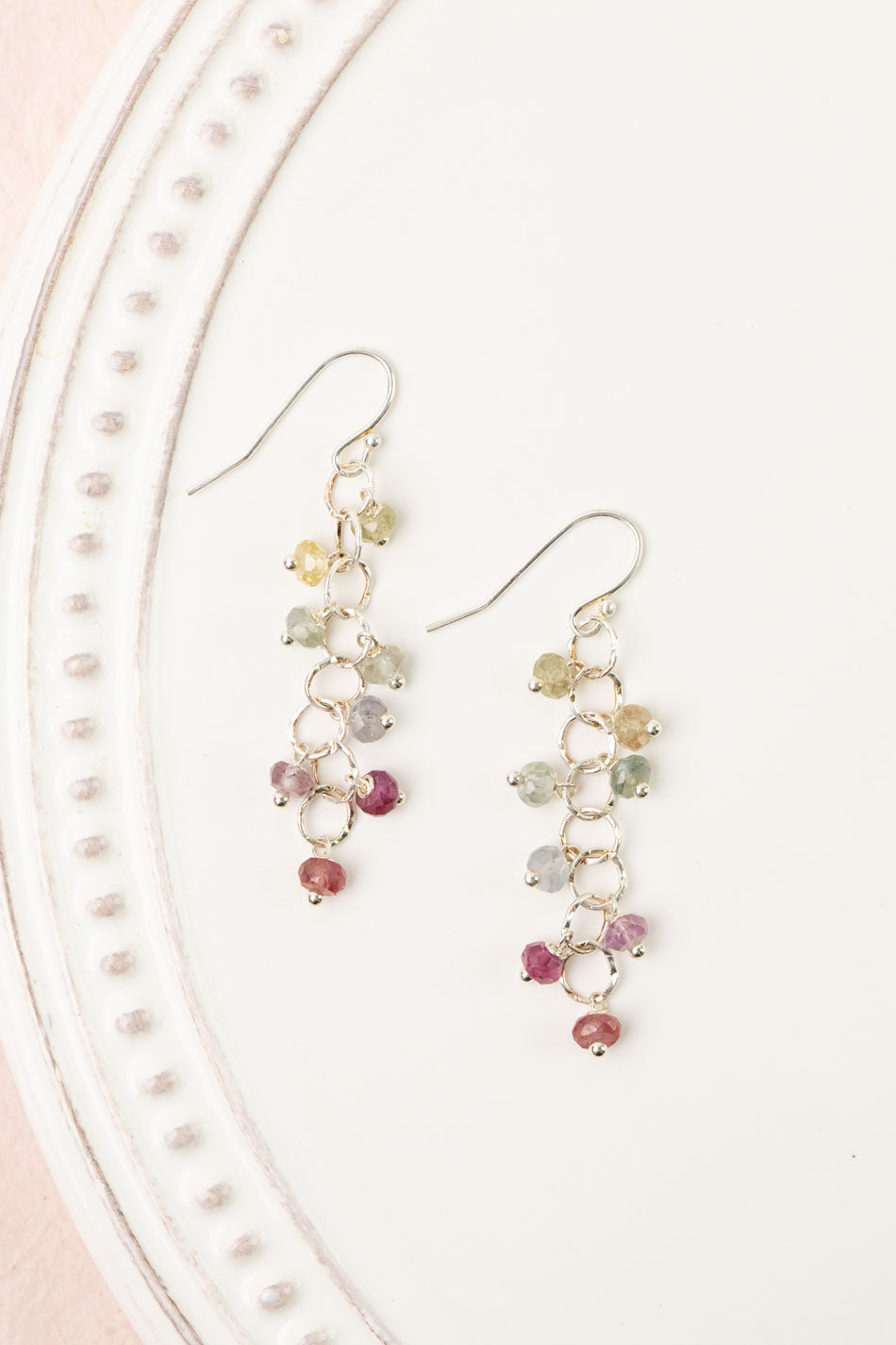 One Of A Kind Sapphire Dangle Earrings