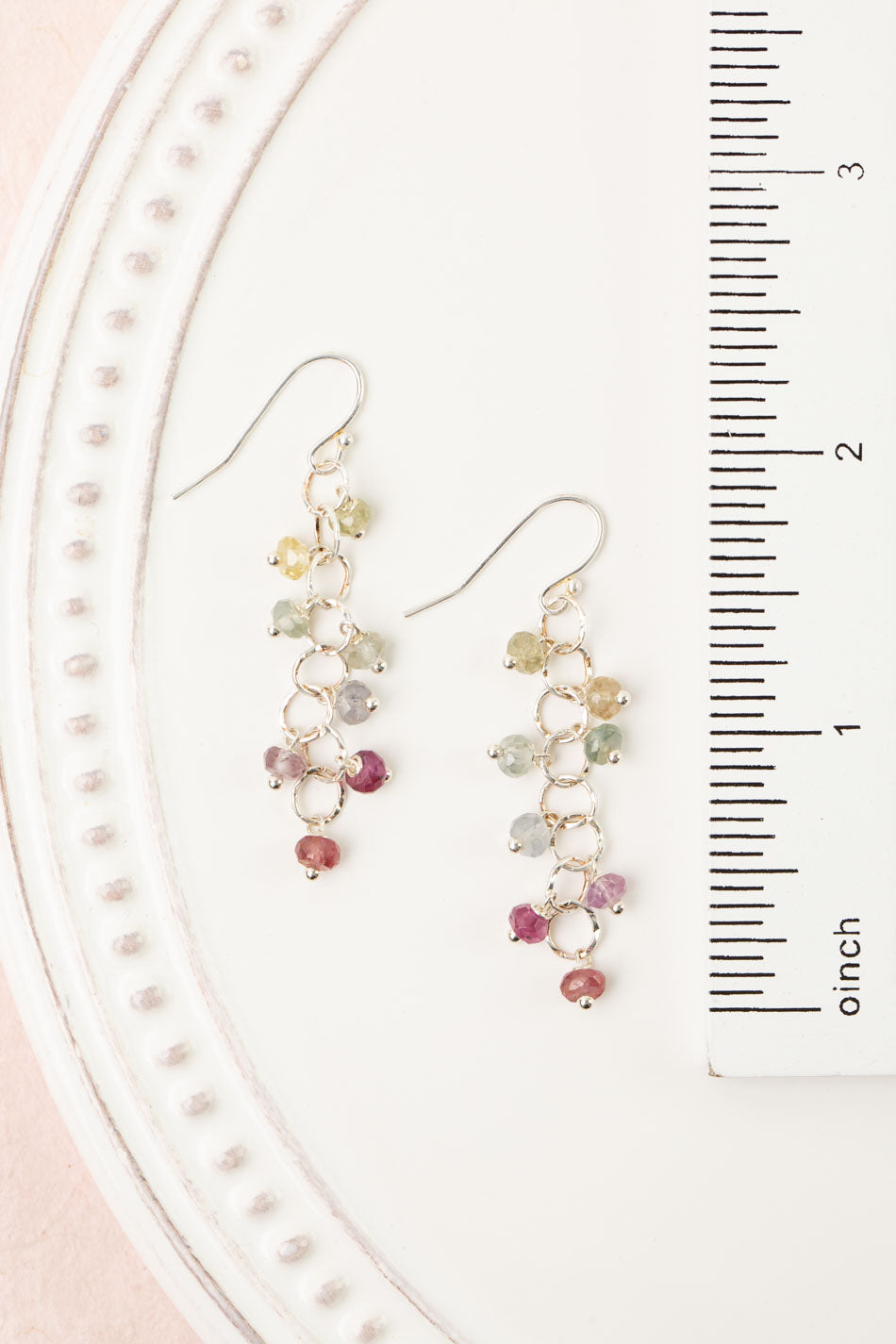 One Of A Kind Sapphire Dangle Earrings