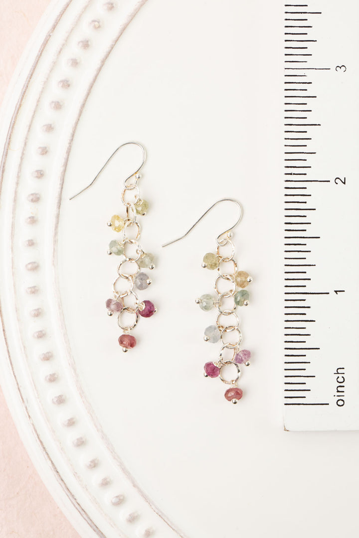 One Of A Kind Sapphire Dangle Earrings