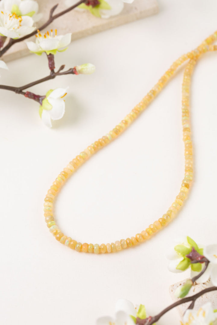 One Of A Kind 18-20" High Quality Opal Simple Necklace