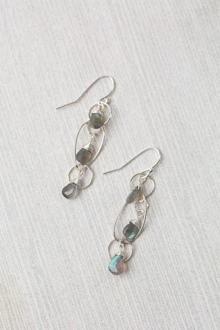 Resilience Labradorite Dangle Earrings
