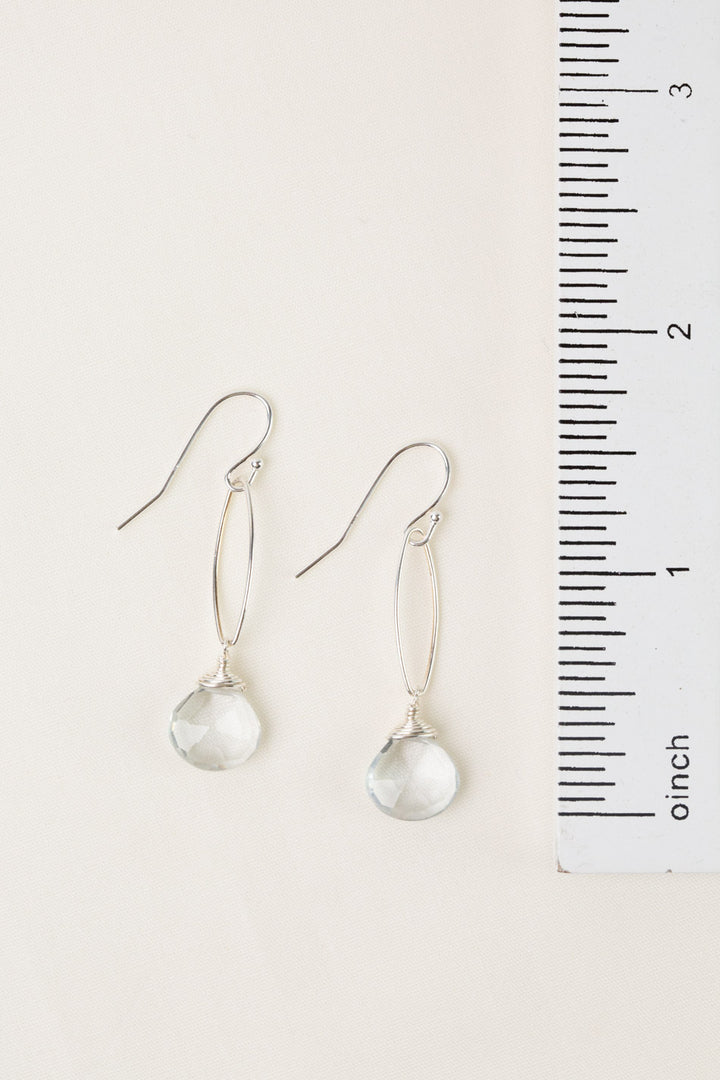 Serenity Briolette Simple Earrings