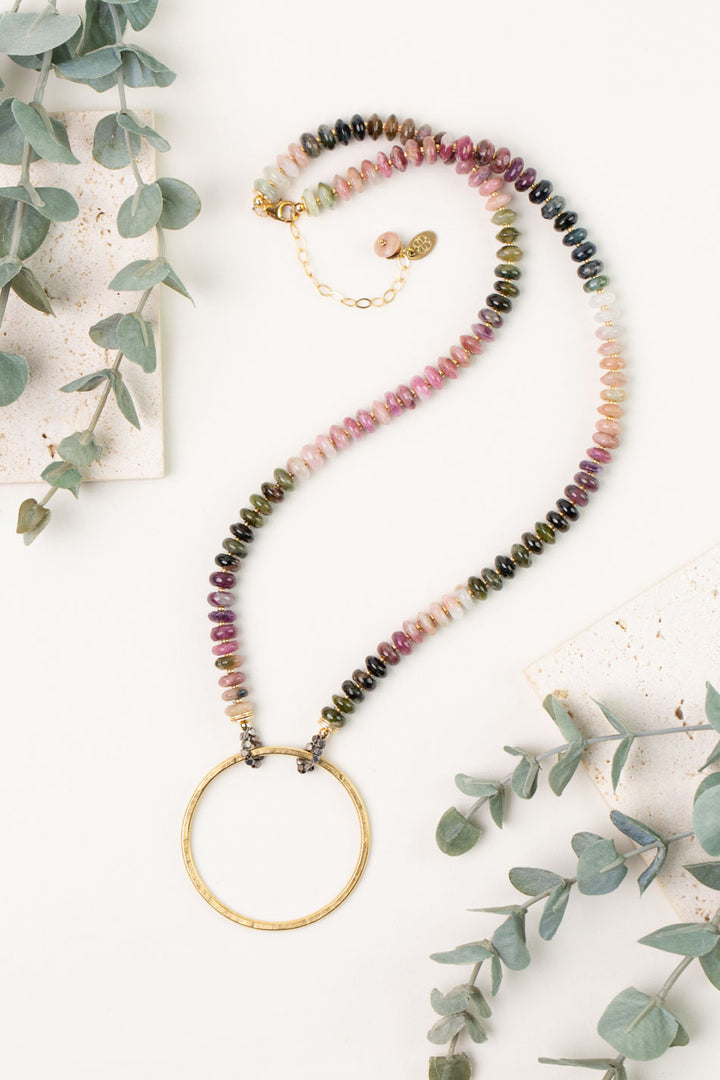 Tourmaline 23.75-25.75" Necklace