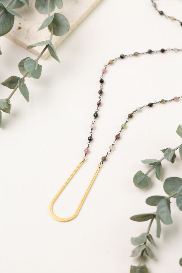Tourmaline 23-25" Necklace