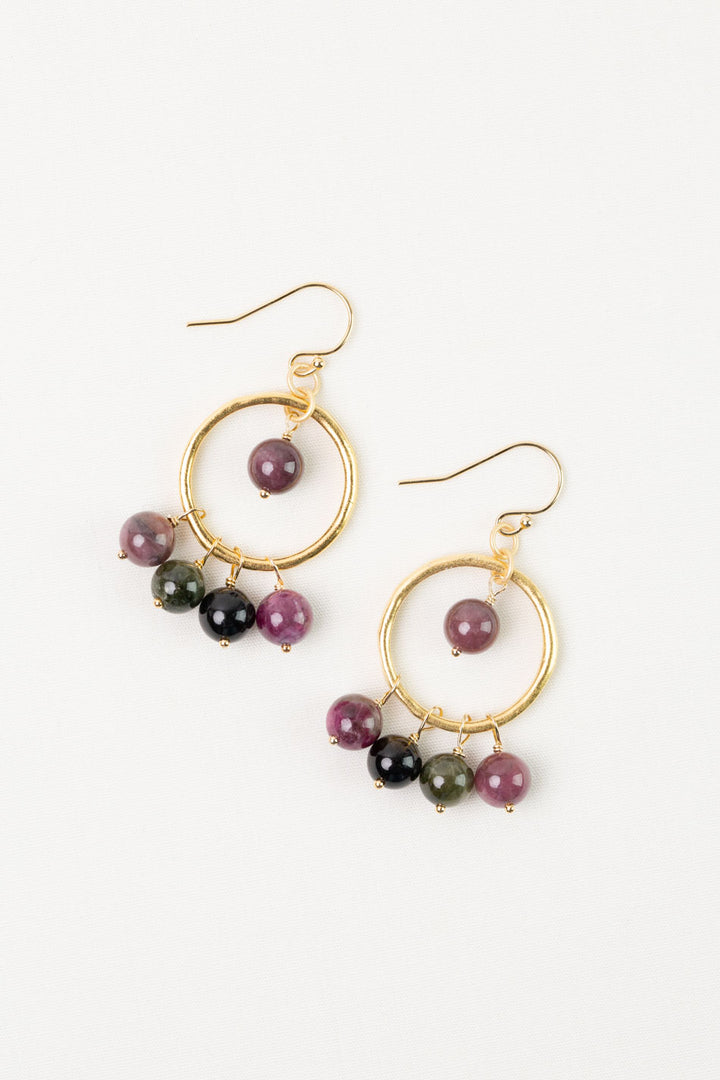 Tourmaline Dangle Earrings
