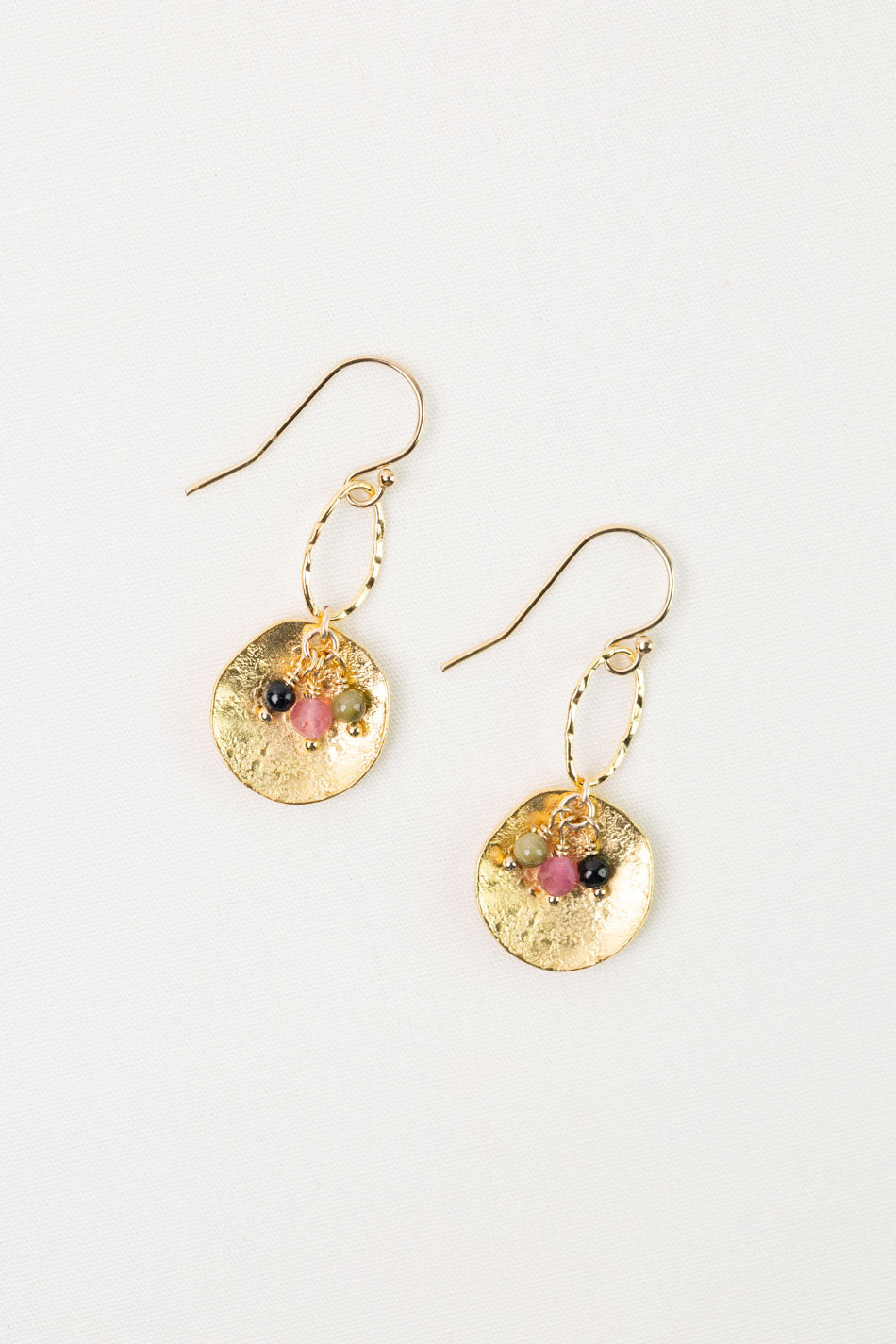 Tourmaline Cluster Earrings