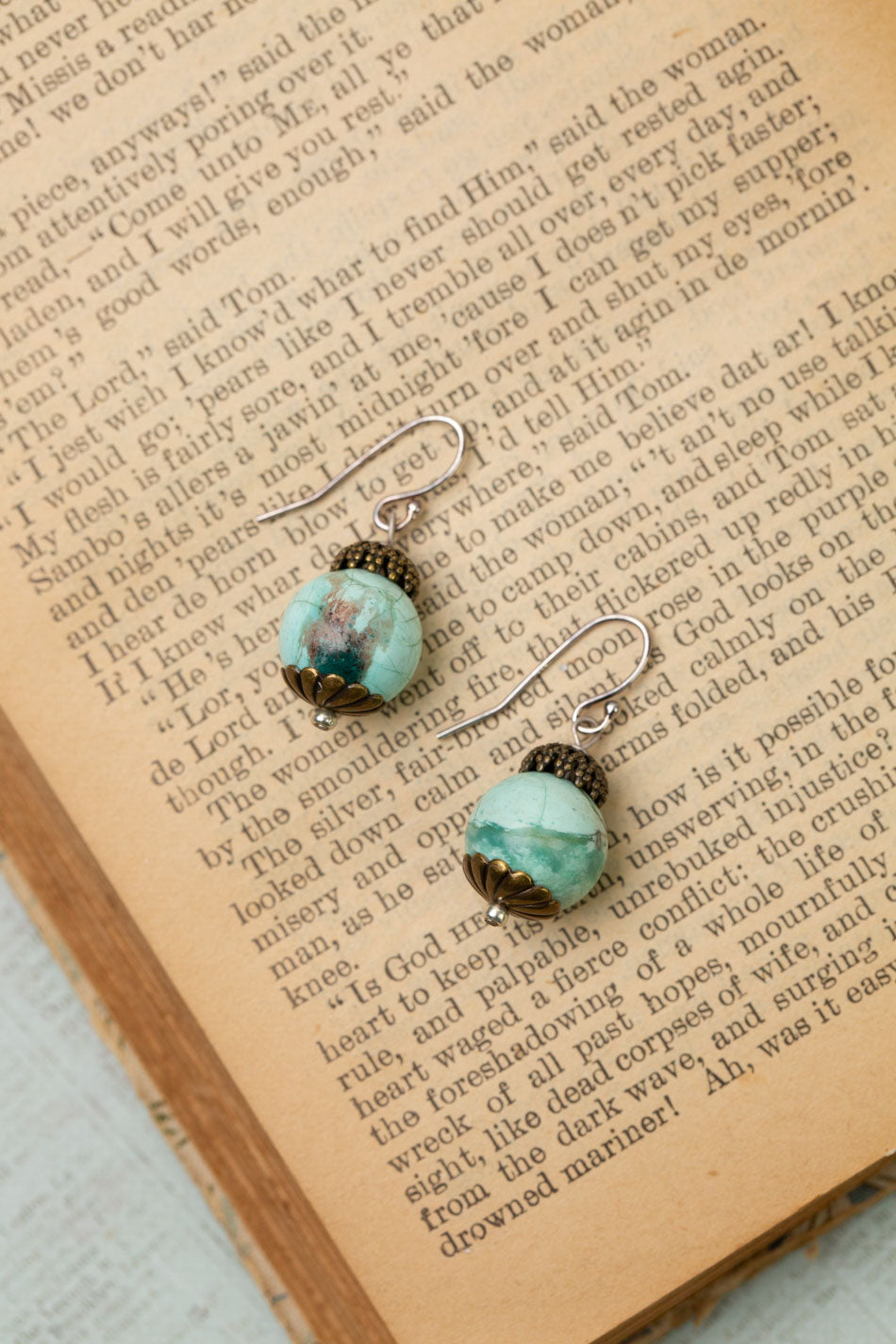 Simple turquoise earrings discount