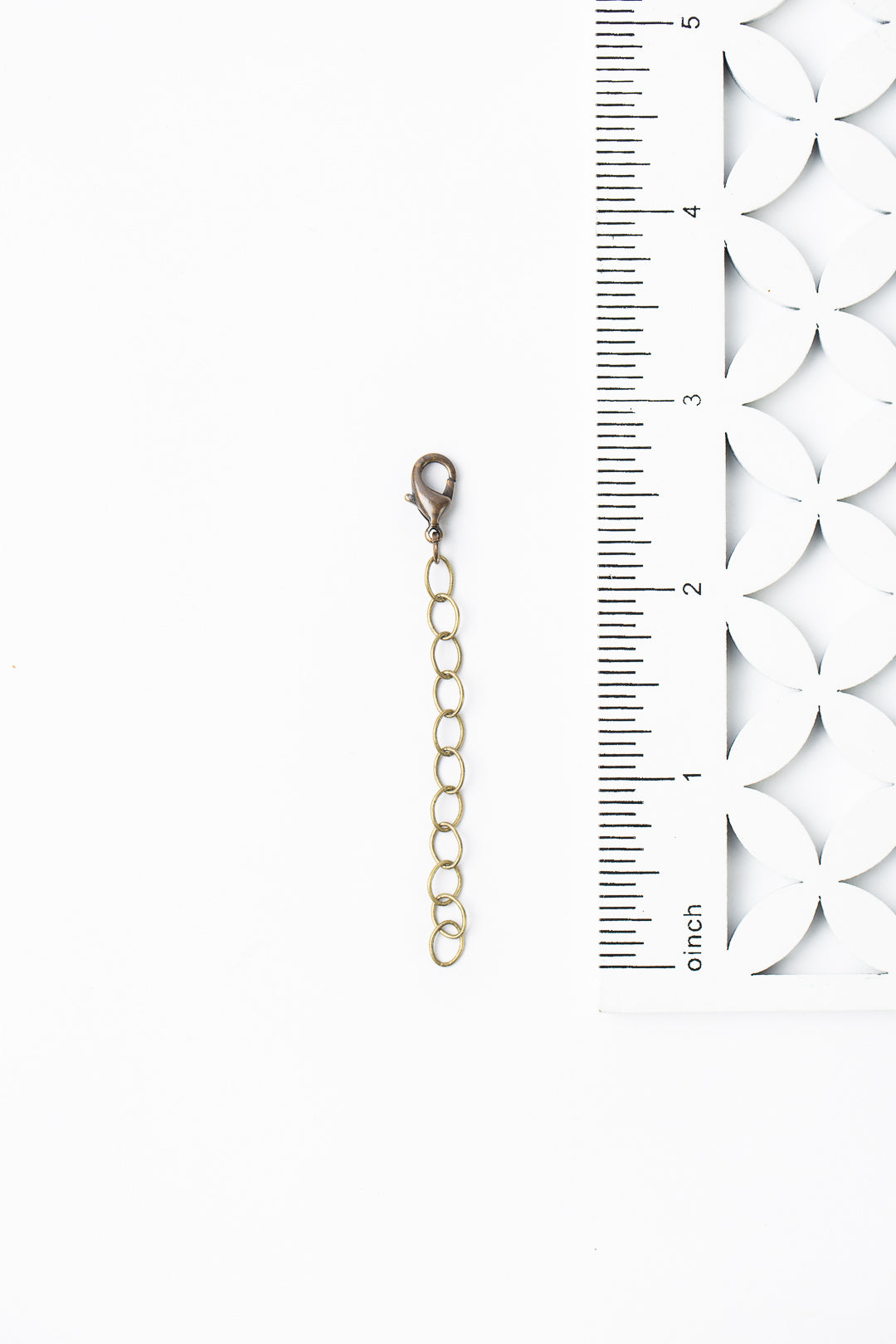 Antique Brass  2" Extender Chain
