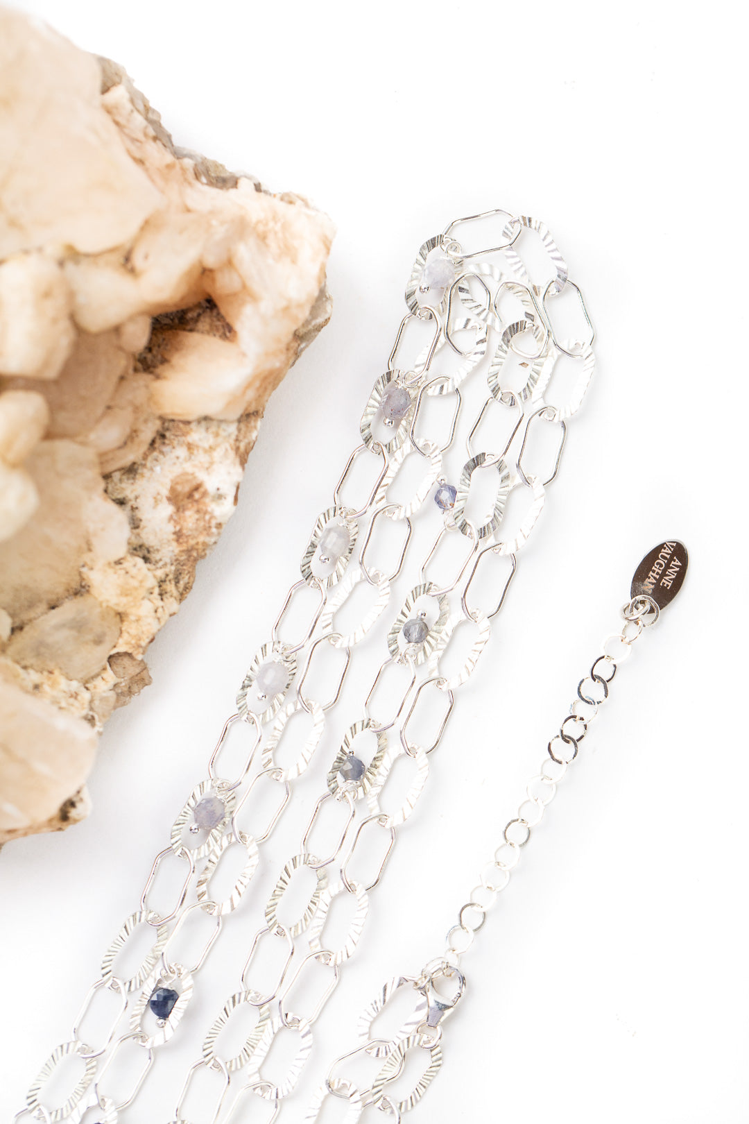 Ethereal 35-37" Iolite, Sodalite Simple Necklace