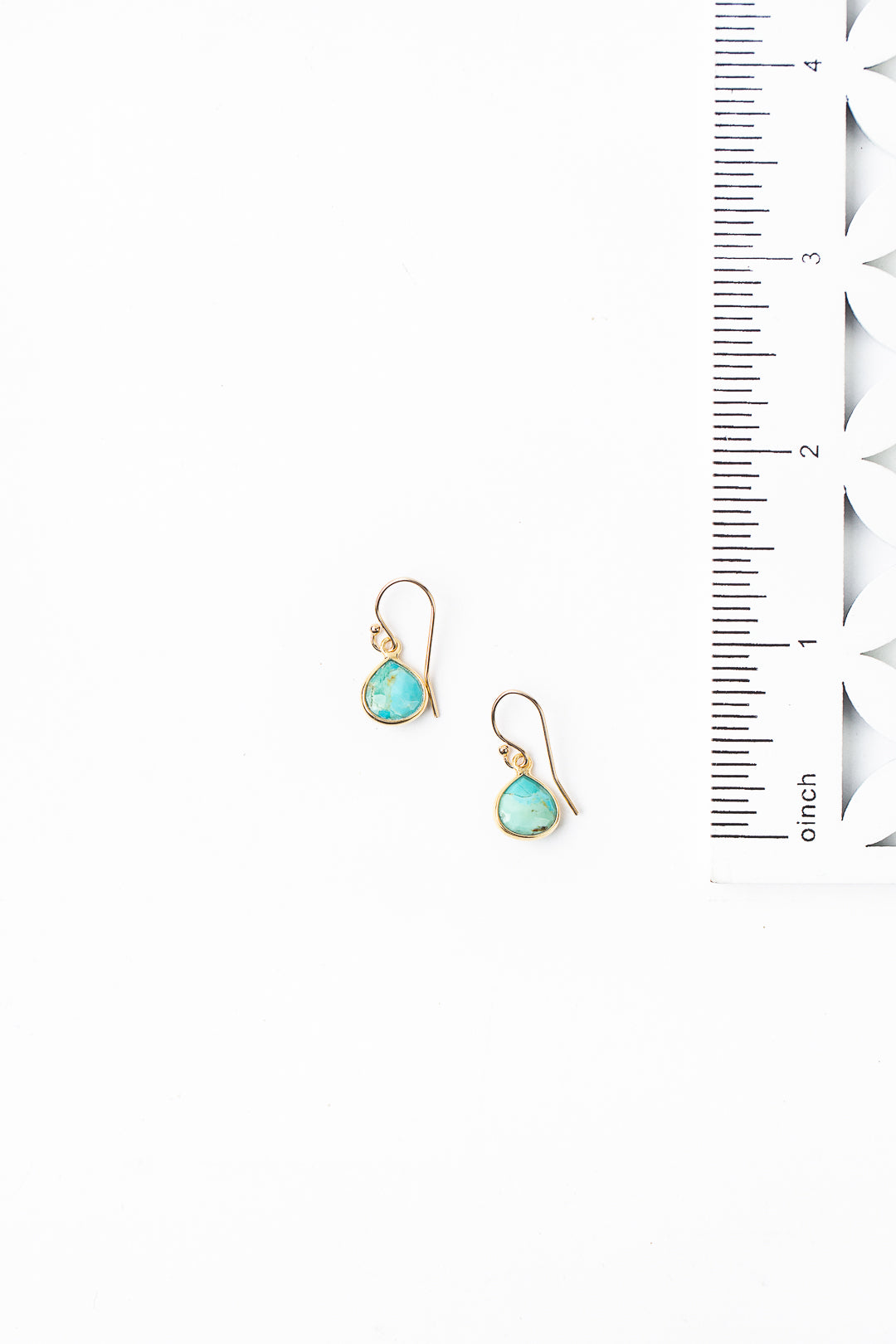Favorites Turquoise Simple Earrings