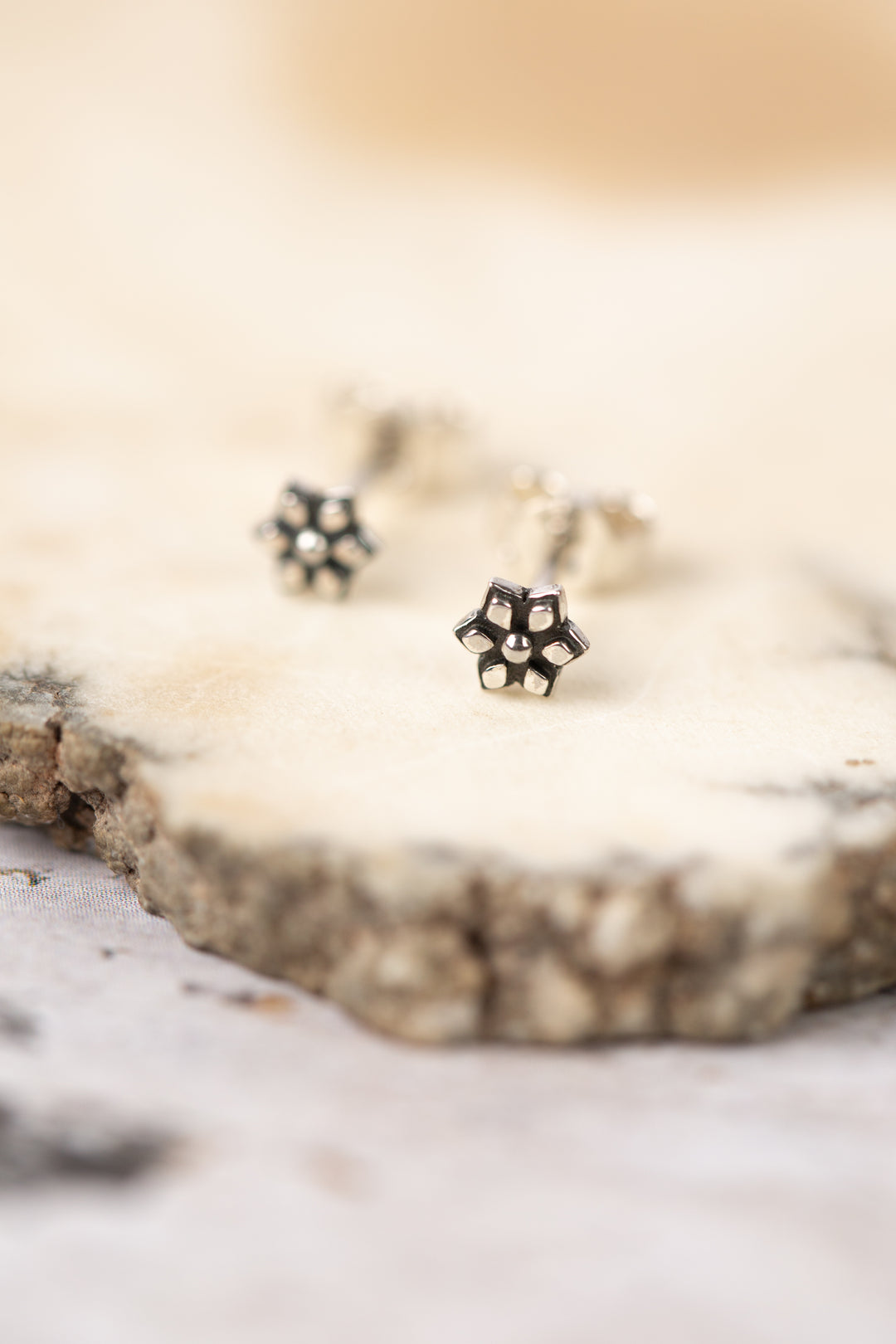 Sentiment Mandala Post Earrings