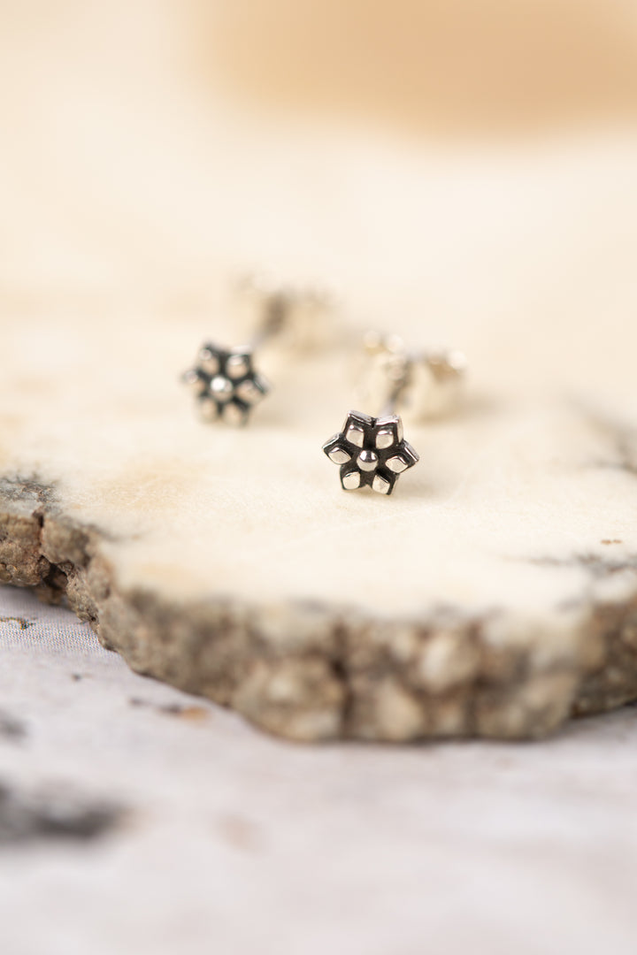 Sentiment Mandala Post Earrings