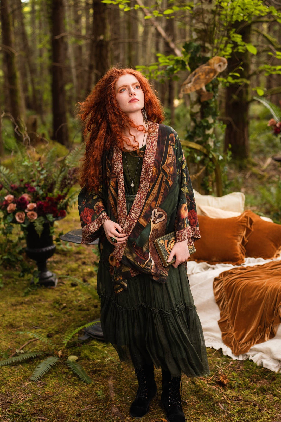 Solstice Matineé duster ft Persephone & Moon