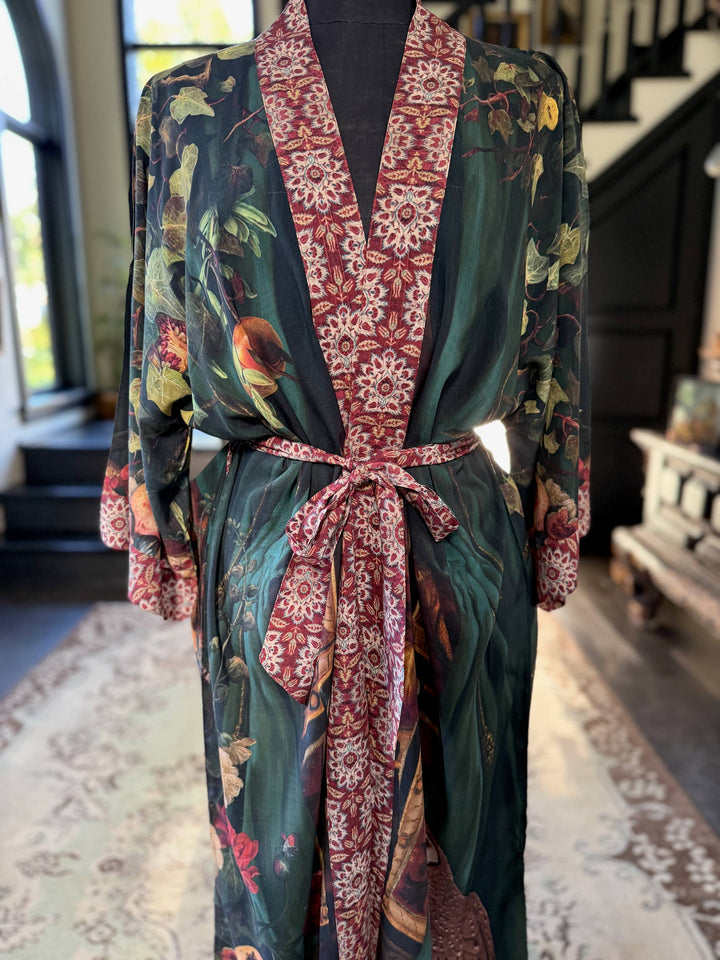 Solstice Opera Duster Kimono Robe ft. Persephone, Moon & Owl