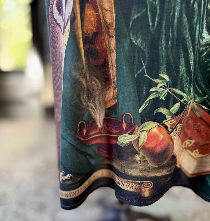 Solstice Opera Duster Kimono Robe ft. Persephone, Moon & Owl