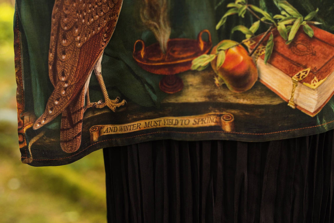 Solstice Matineé duster ft Persephone & Moon