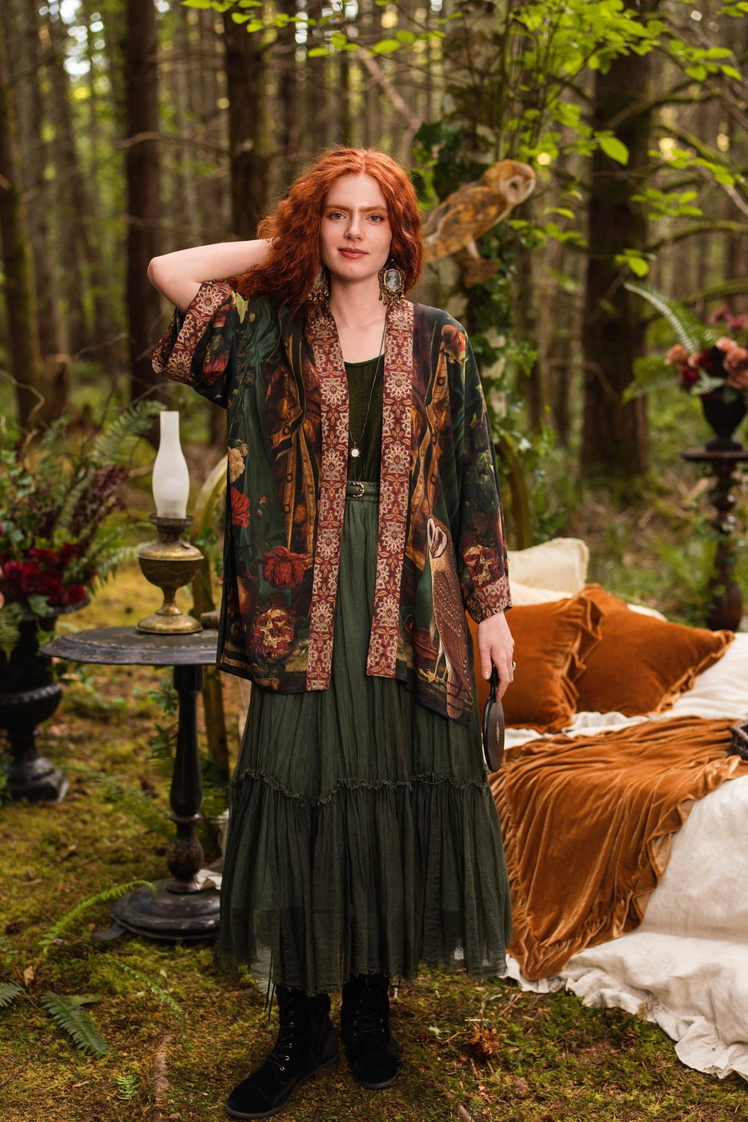 Solstice Matineé duster ft Persephone & Moon