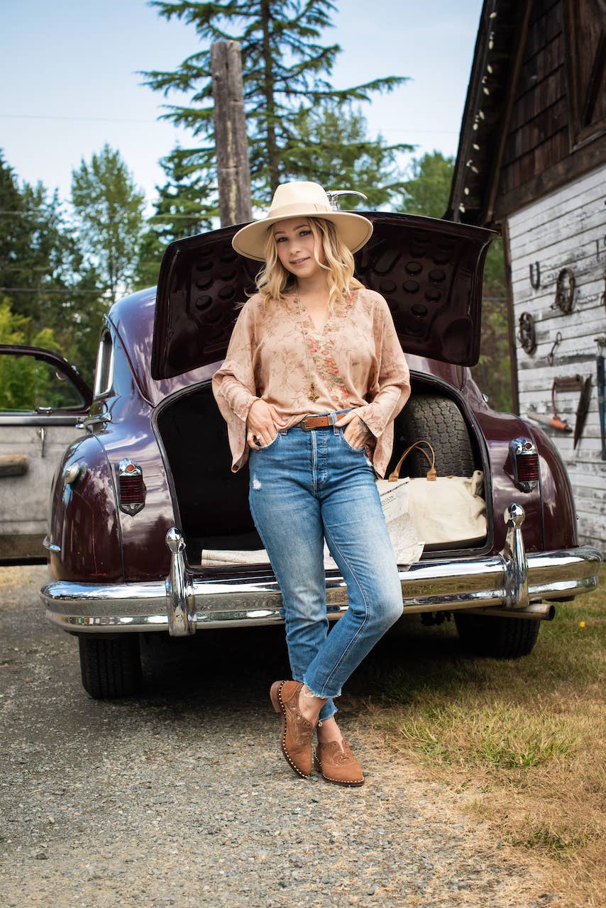 Map of My Heart Pixie Duster Cropped Kimono w/ Heart