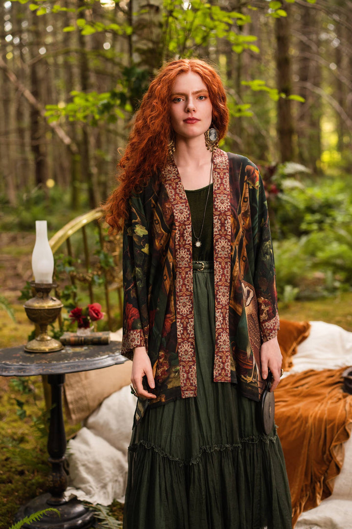 Solstice Matineé duster ft Persephone & Moon