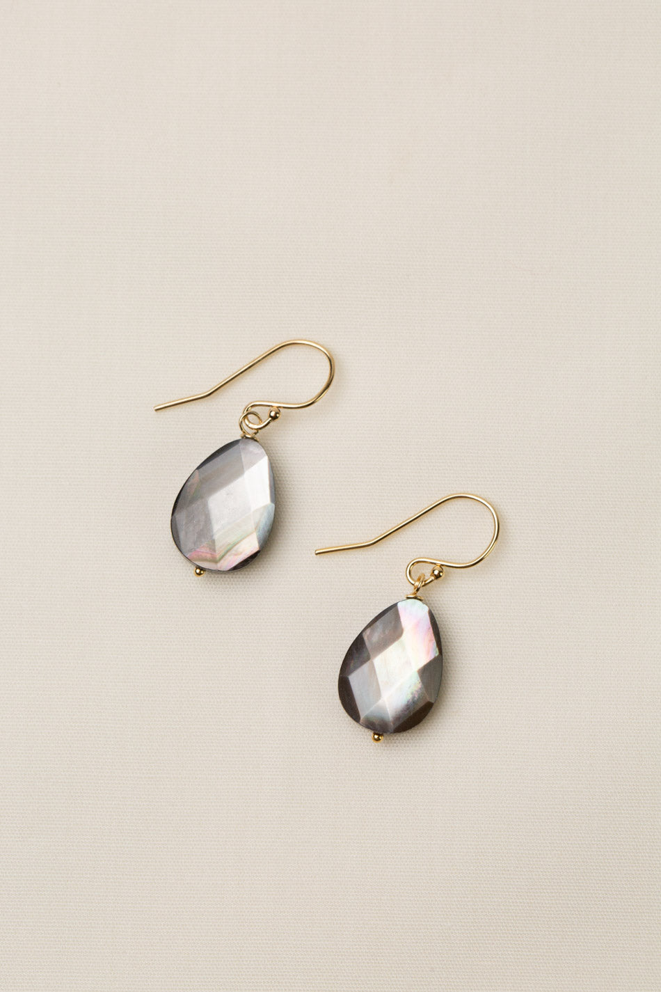 Alchemy Abalone Teardrop Simple Earrings