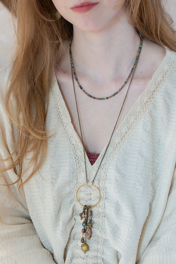 Apatheia 15.5-17.5" Fancy Jasper Simple Necklace