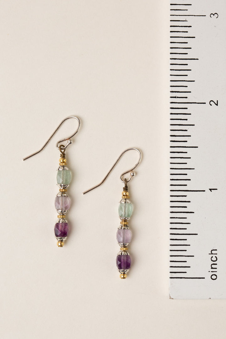 Aspire Flourite Simple Earrings