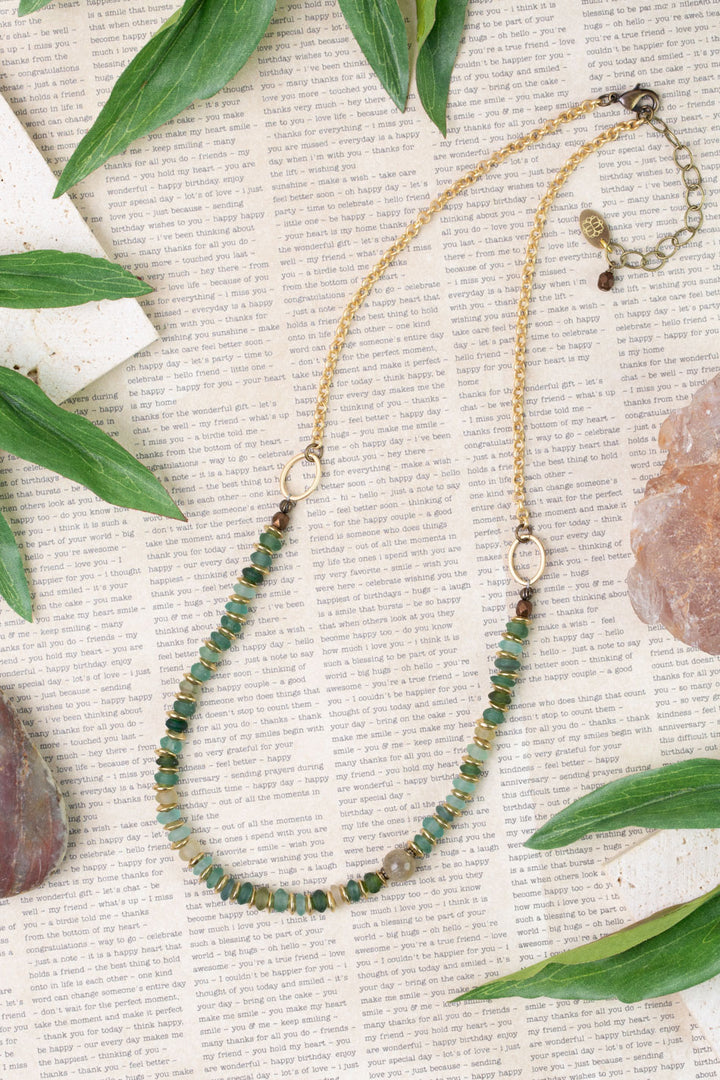 Atlas 19-21" Roman Glass Simple Necklace