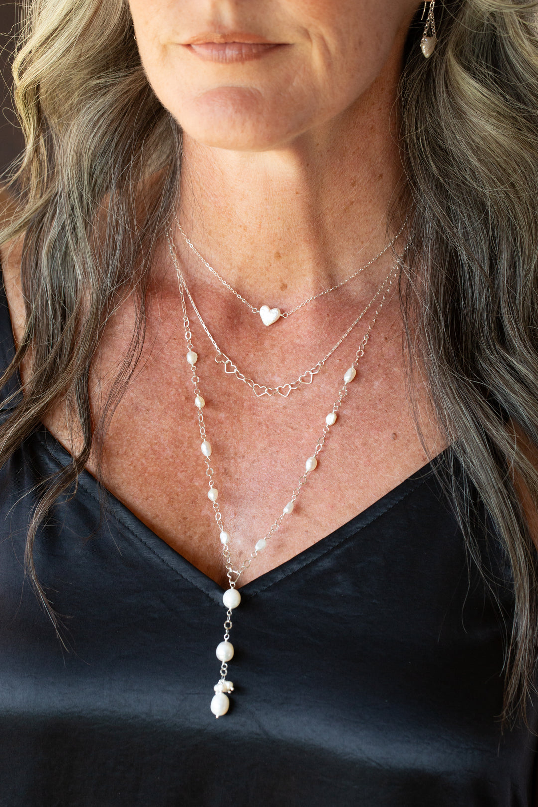 Bold Heart 16.5-18.5" Simple Necklace