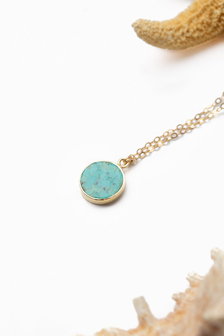 Mango Tango 15-17" Turquoise Simple Necklace