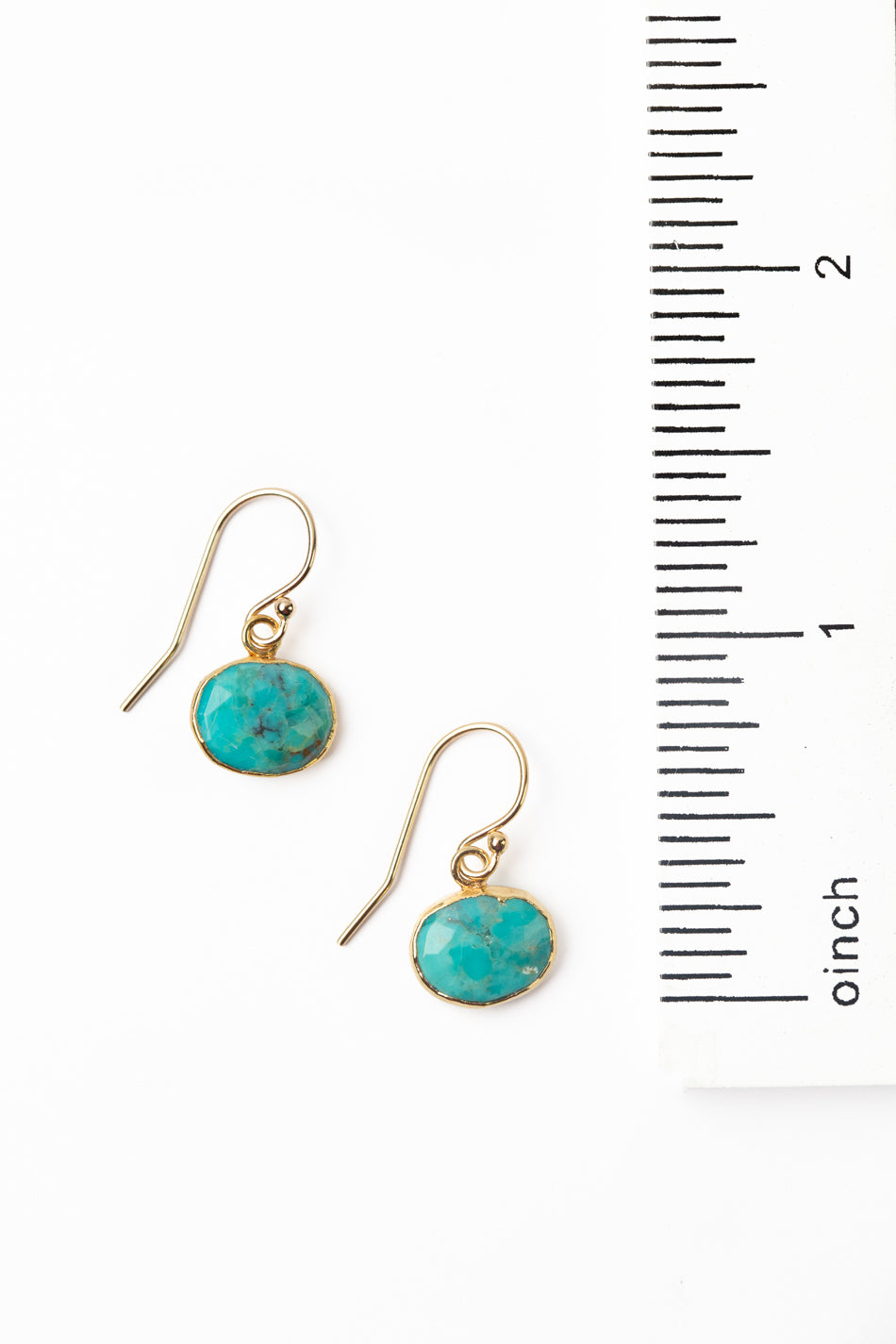 Cabo Turquoise Simple Earrings