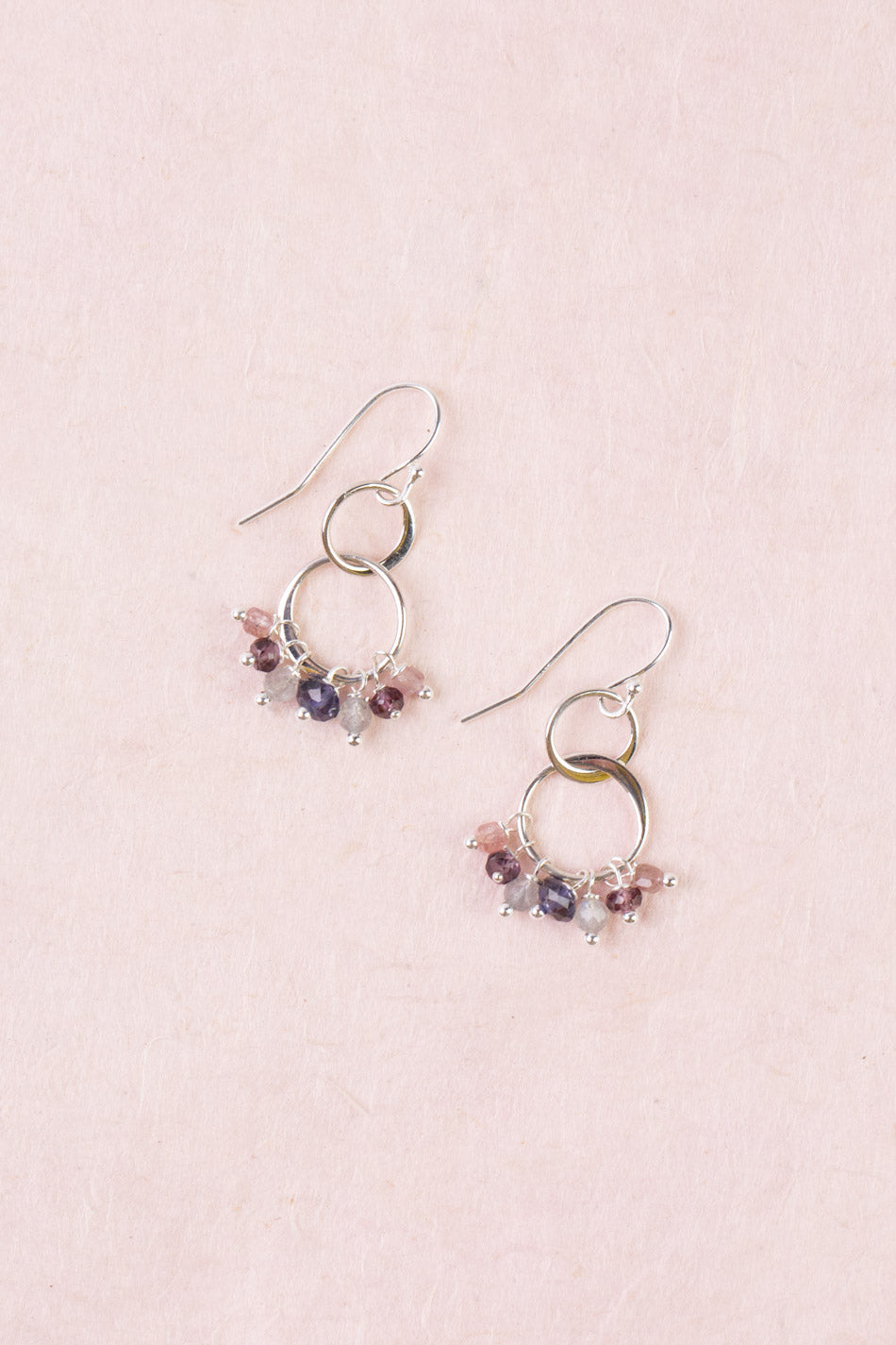 Celestial Spinel Dangle Earrings