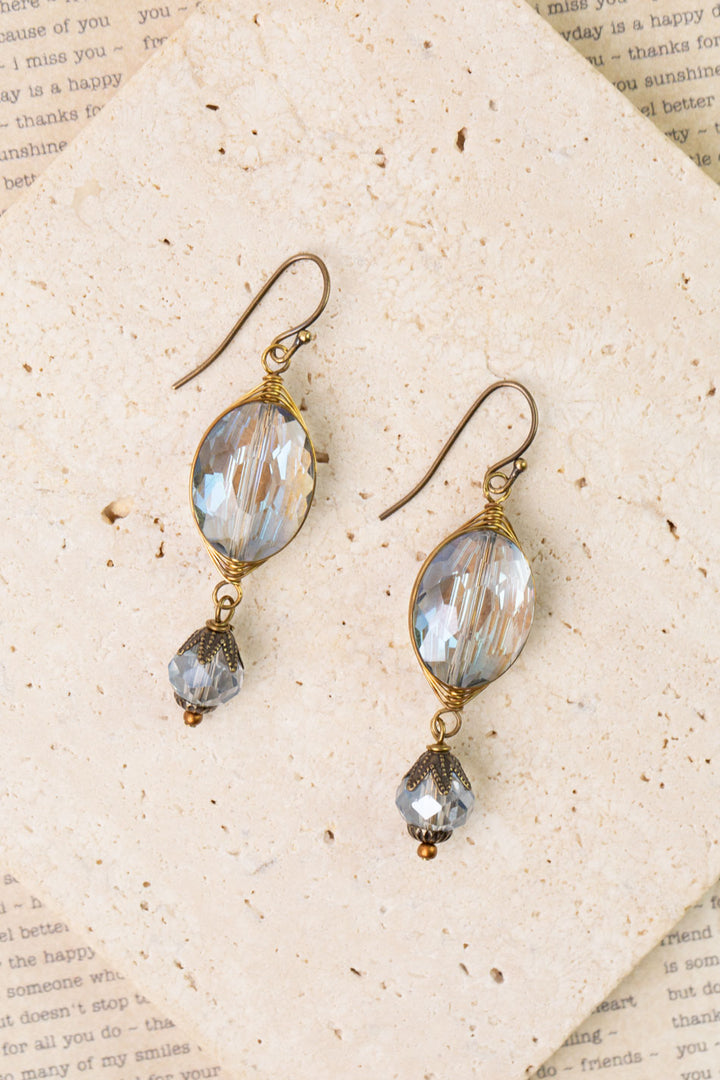 Copper Tides Crystal Herringbone