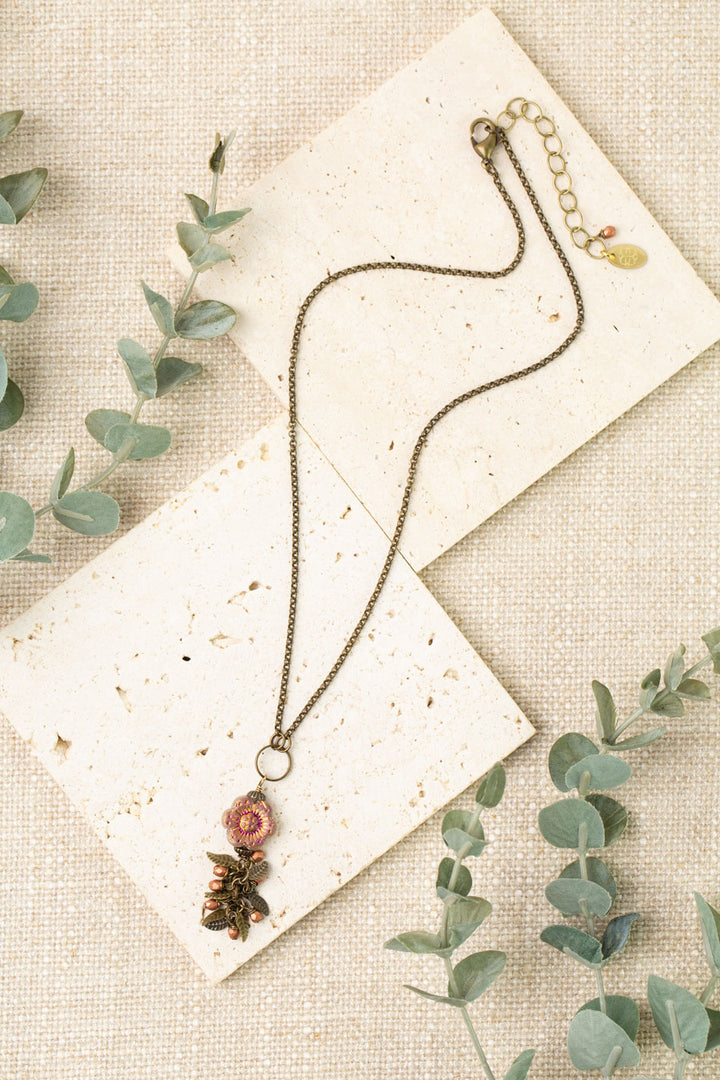 Czech Glass 16-18" Simple Necklace
