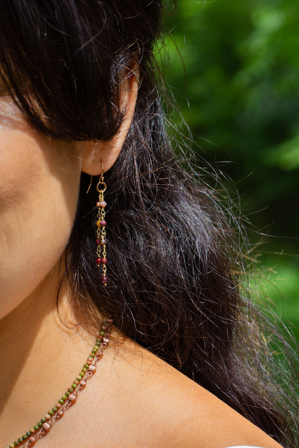 Dominion Mookaite Dangle Earrings